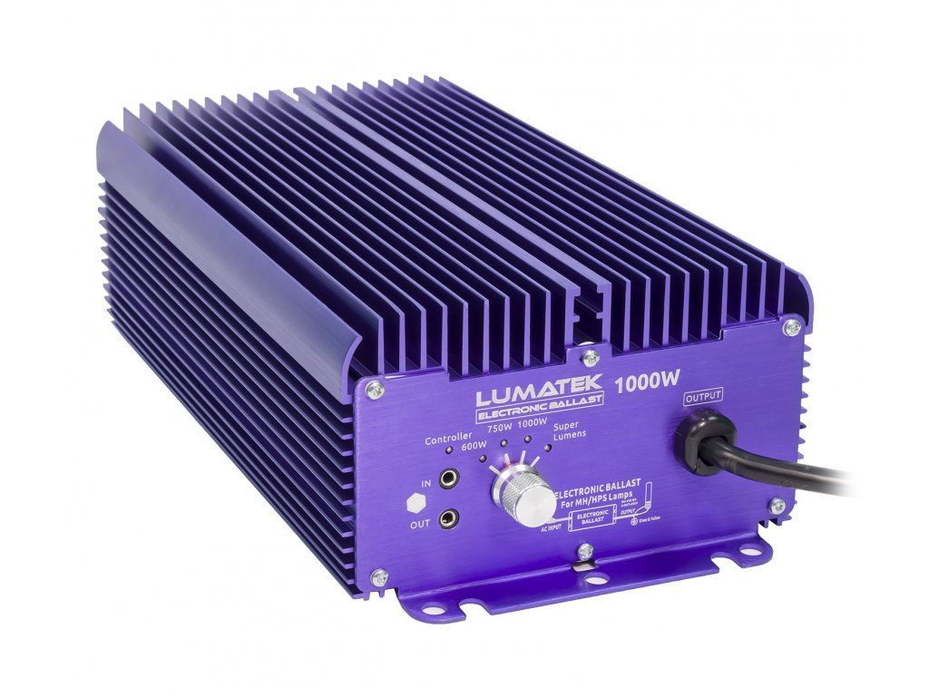Elektronický předřadník Lumatek Controlled 1000W, 240V, 600-1100W