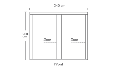Homebox Ambient R 240, 240x120x200 cm